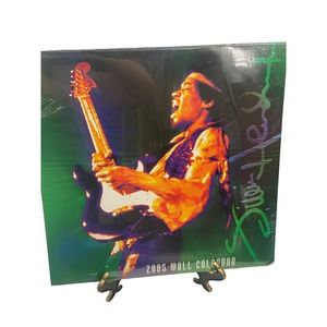 Authentic 2005 Jimi Hendrix Wall Calendar New Sealed Collectors Item Memorabilia